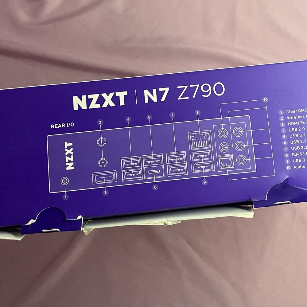 .NZXT N7 Z790 - Motherboard - ATX (N7-Z79XT-B1) New Read Description - Picture 4 of 8